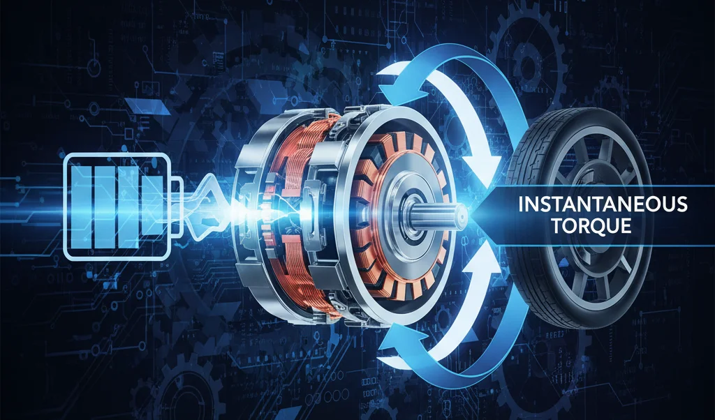 Aceleração dos Carros Elétricos