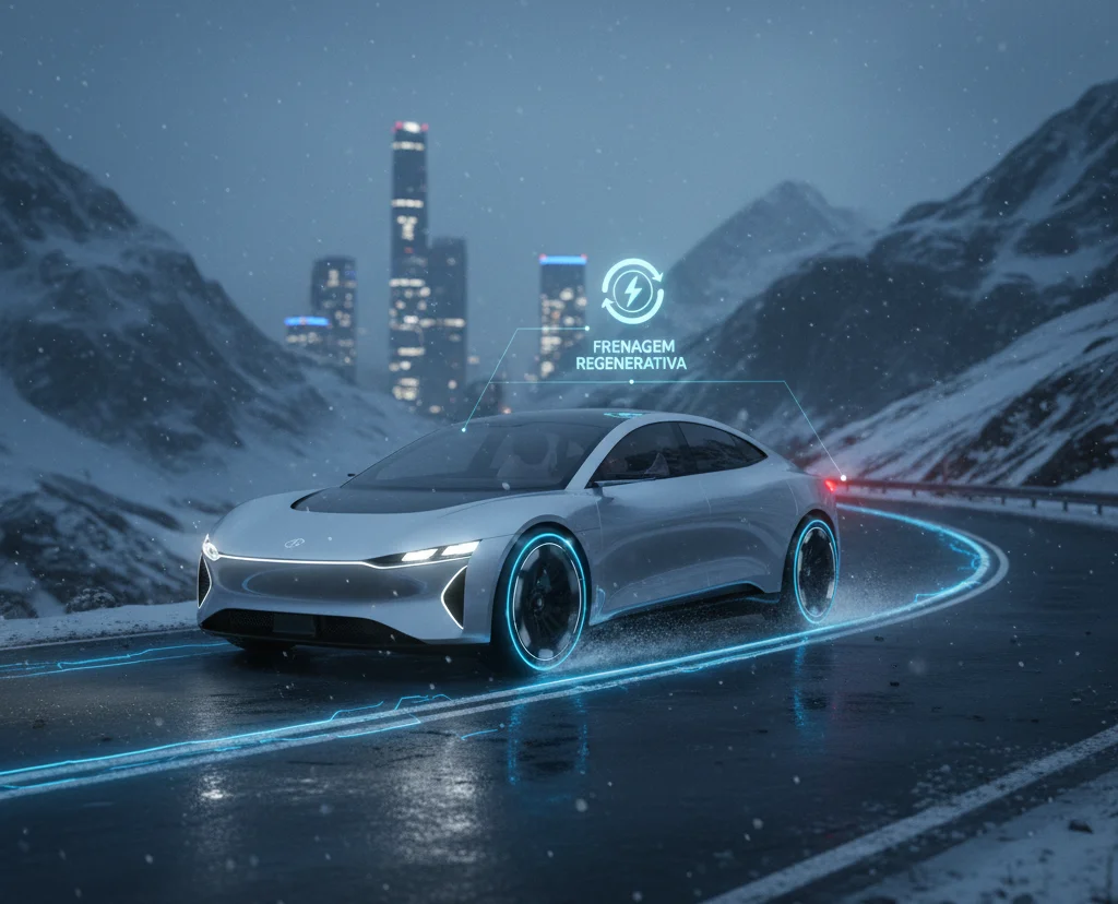 Tração Integral em Carros Elétricos