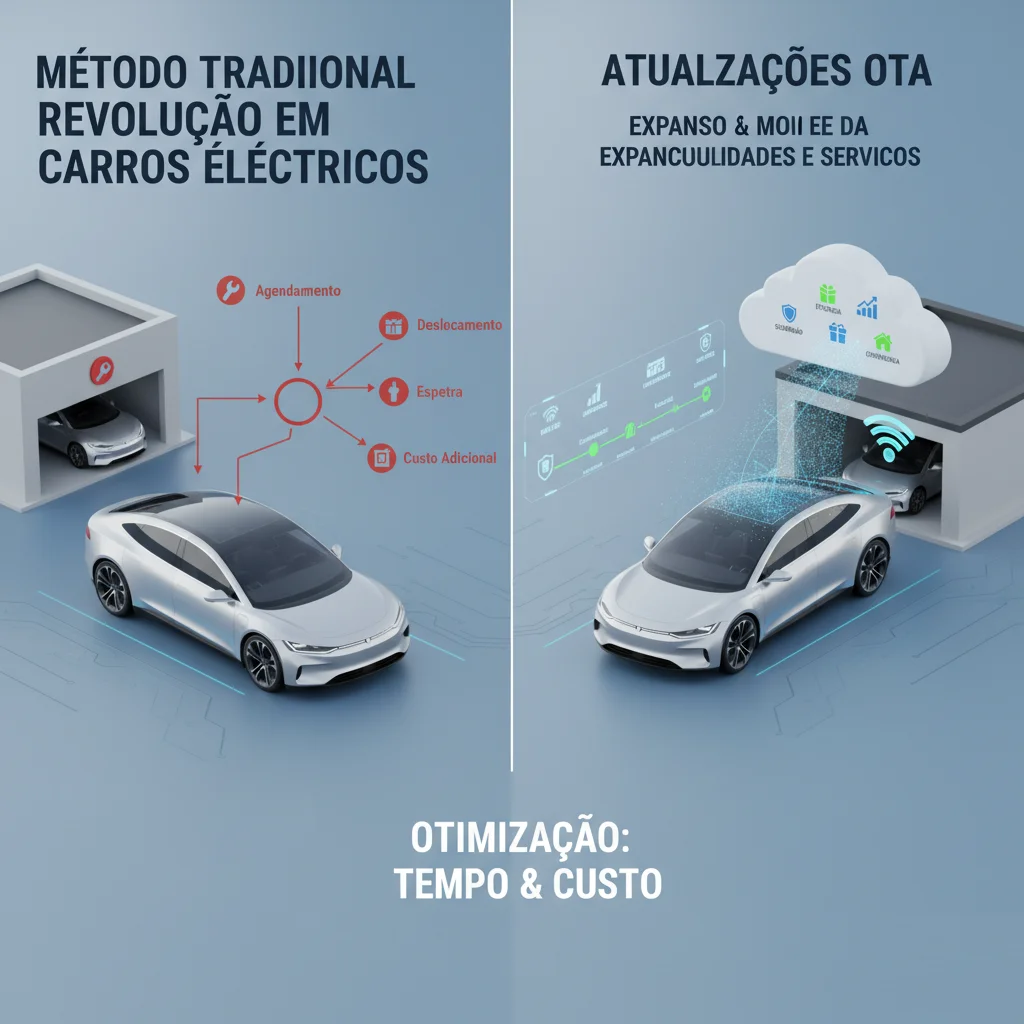 Atualizações Over-the-Air (OTA) em Carros Elétricos