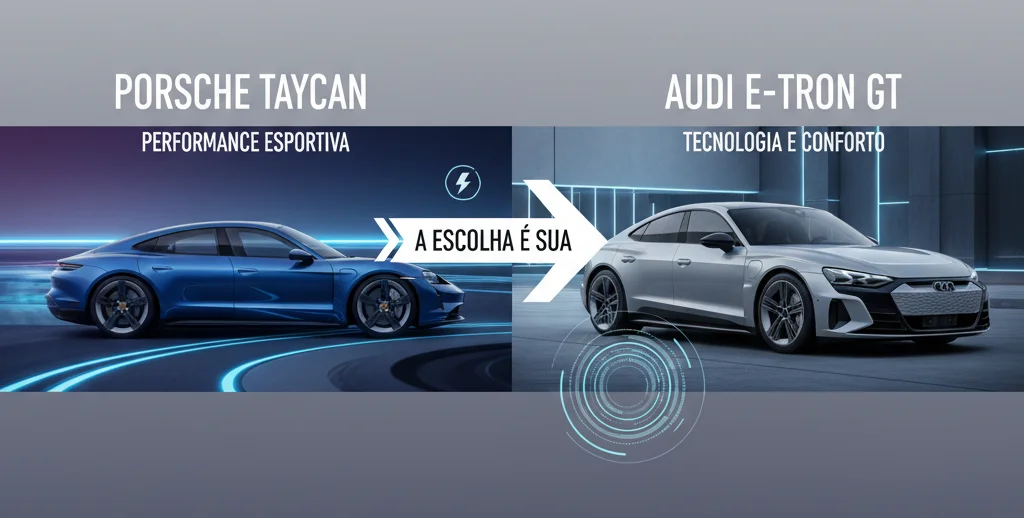 Porsche Taycan vs. Audi e-tron GT
