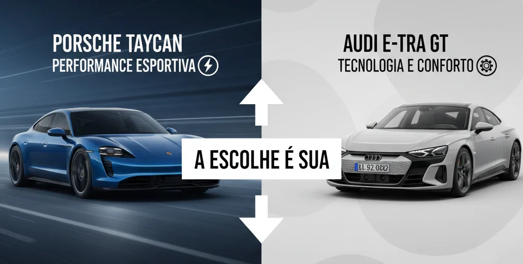 Porsche Taycan vs. Audi e-tron GT
