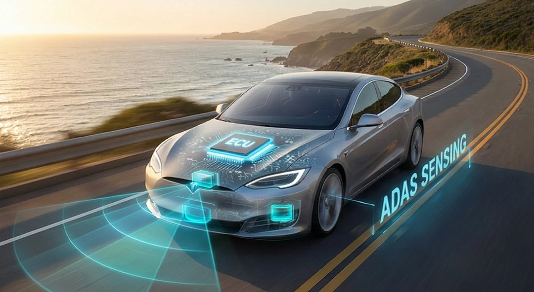 Tecnologias ADAS em Carros Elétricos