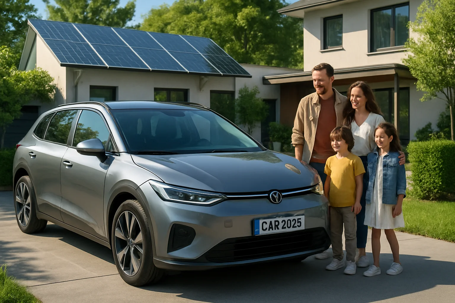 Carros Elétricos para Família 2025: Espaço e Segurança