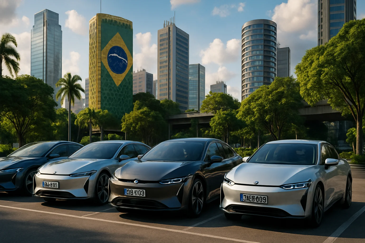 Os 5 Carros Elétricos Mais Vendidos no Brasil em 2025