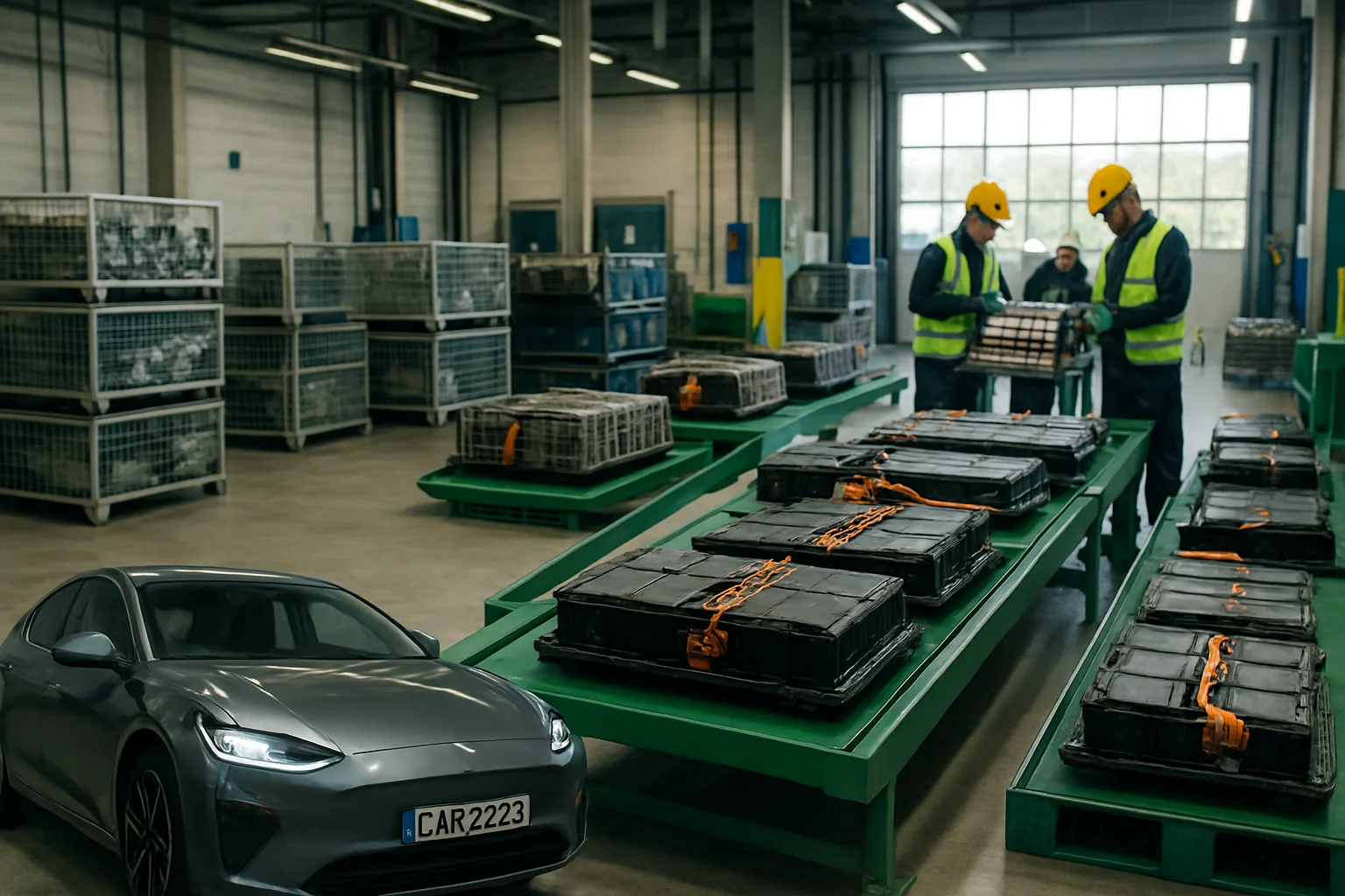 O que Acontece com as Baterias de Carros Elétricos no Fim da Vida Útil?