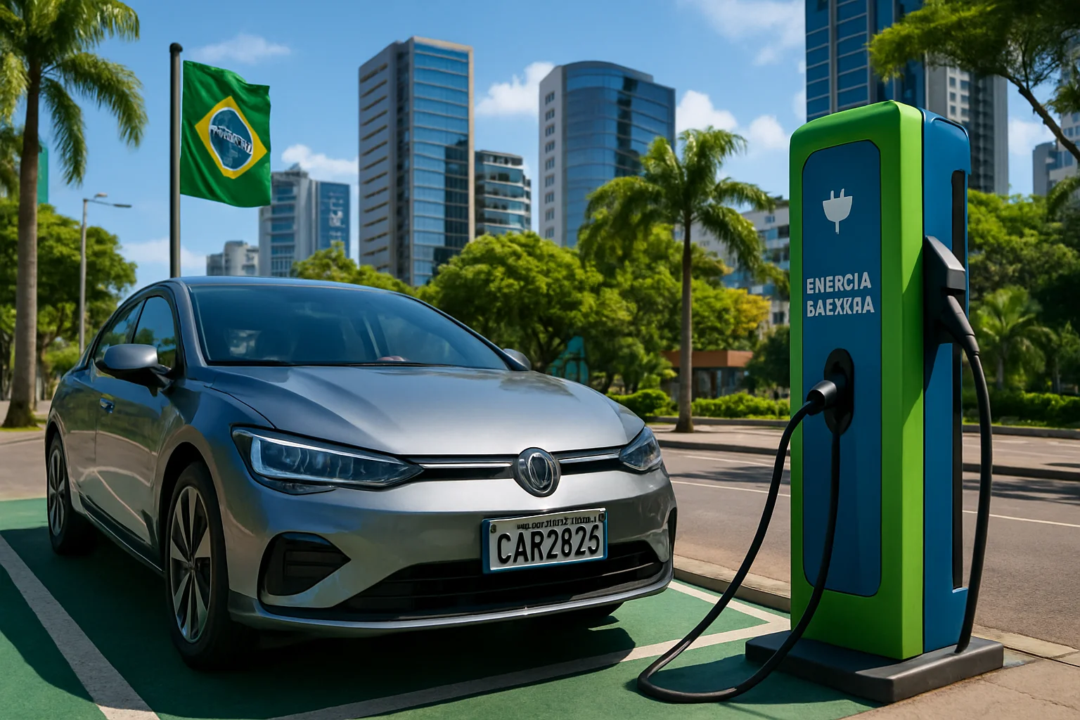 Guia Completo da Infraestrutura de Recarga para Carros Elétricos no Brasil
