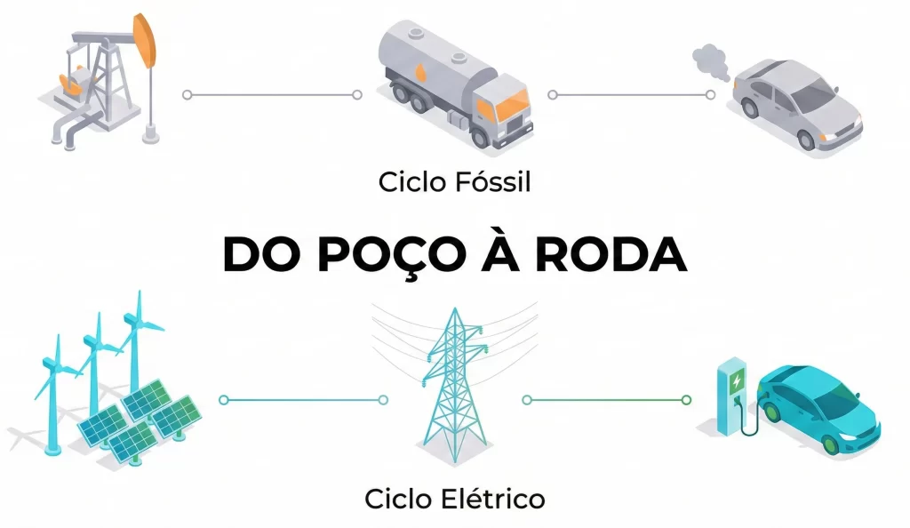 Emissões do Poço à Roda